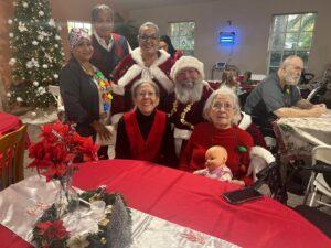 Christmas party at Rosewood Manor