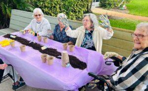 Planting a garden together